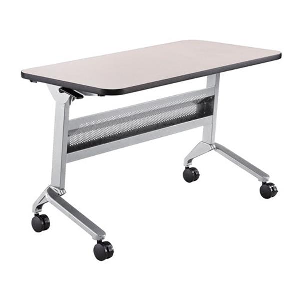 Safco Flip-N-Go® 24 x 48" Rectangular Training Table, LPL